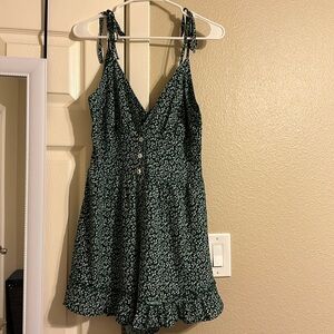 Beautiful Green Romper • Princess Polly